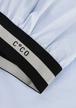 DAMES CO'COUTURE e blouses cotton crisp logo crop shirt