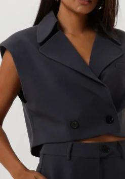 DAMES CO'COUTURE e gilet vola crop waistcoat