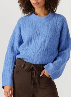 DAMES CO'COUTURE e trui benal cable o-knit