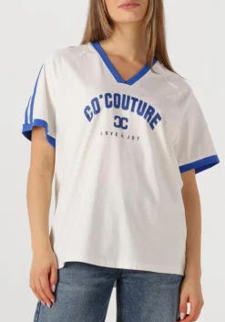 DAMES CO'COUTURE e t-shirt siaracc oversize sporty v-tee