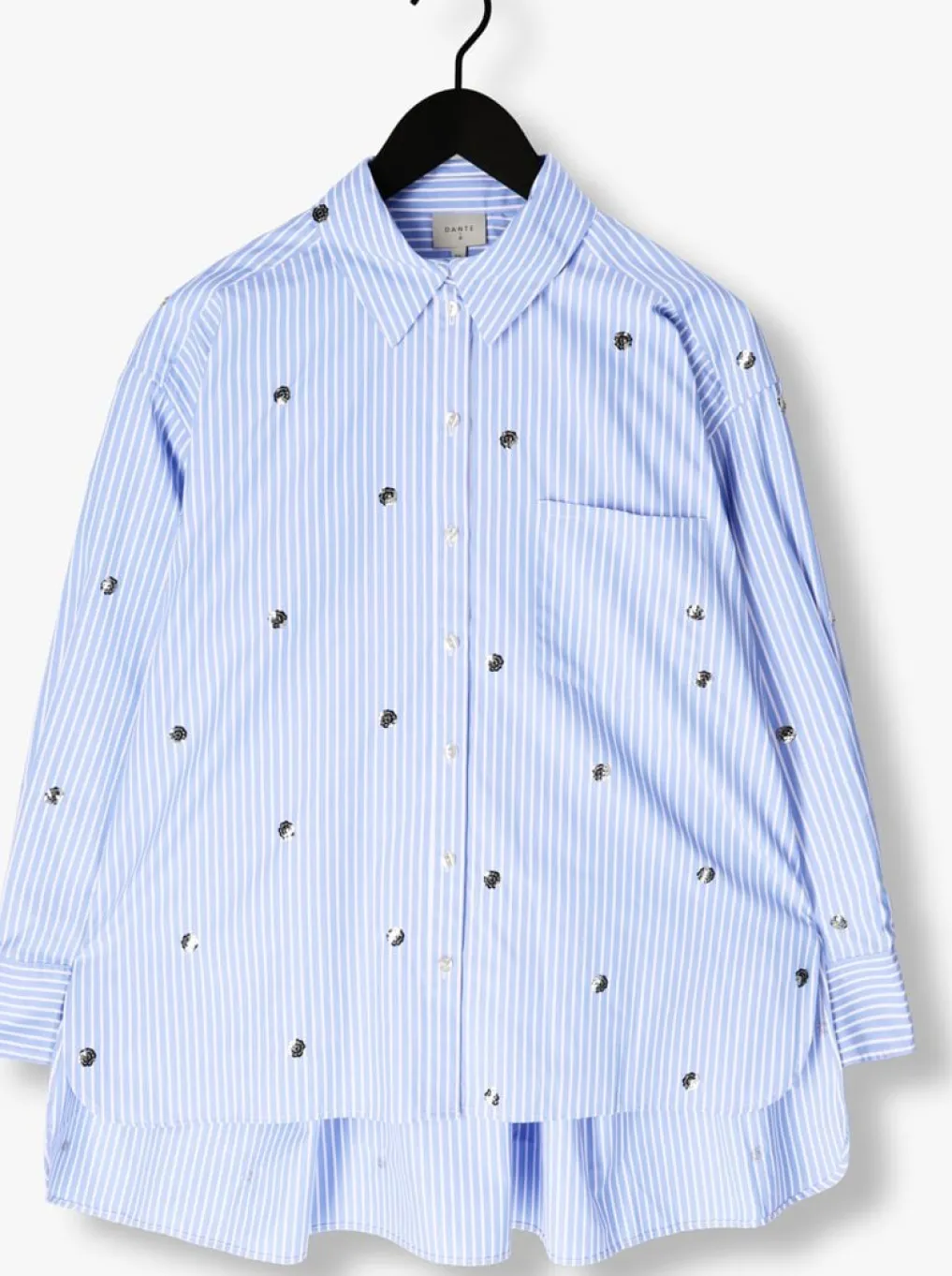 DAMES DANTE6 e blouses que oversized stripe shirt