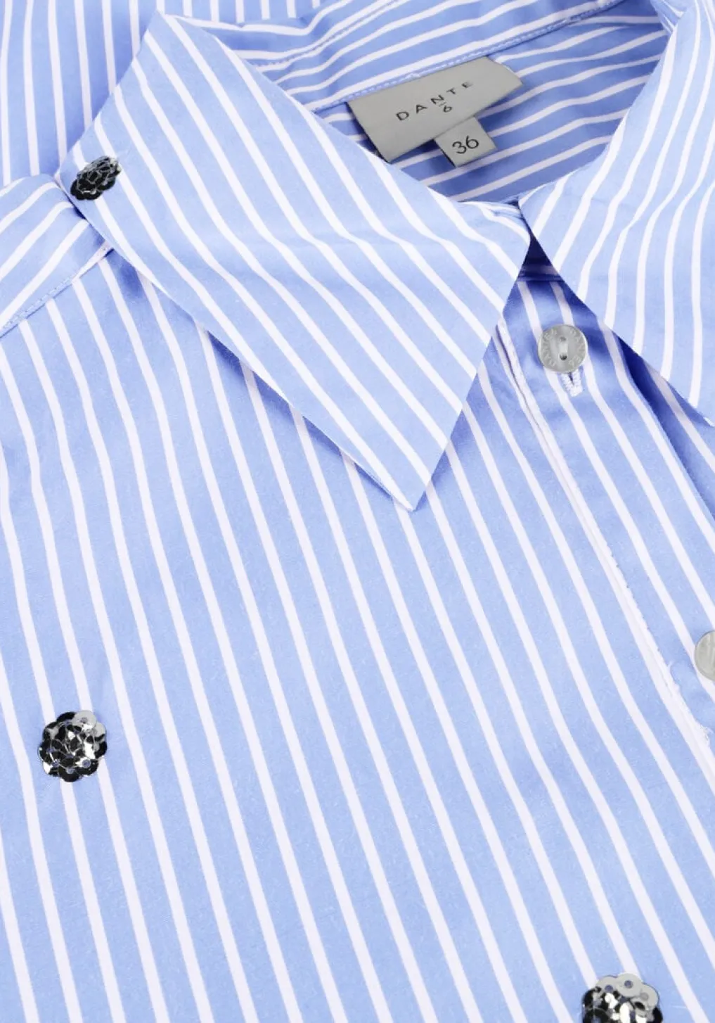 DAMES DANTE6 e blouses que oversized stripe shirt