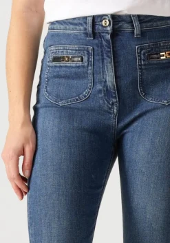 DAMES ELISABETTA FRANCHI e flared jeans jeans trousers