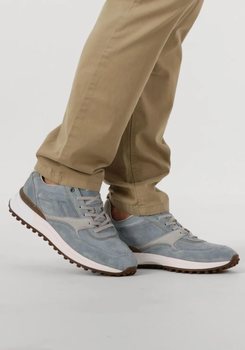 Heren FLORIS VAN BOMMEL e lage sneakers sfm-10223 noppi