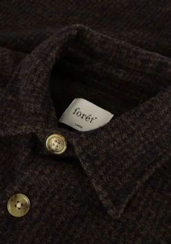 Heren FORÉT e forét overshirt ivy wool overshirt