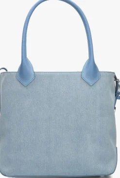 DAMES HOGAN e handtas script media embossed