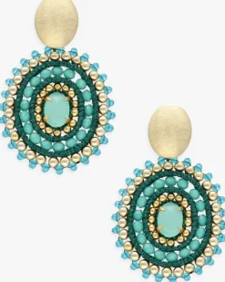 DAMES LOTT. GIOIELLI e sieraad ce si filled oval 3 rings w/ stone m