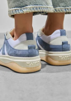 DAMES Mason Garments e lage sneakers venice tricolore