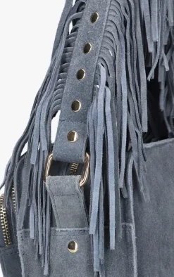 DAMES NÚNOO e núnoo schoudertas ellie fringe suède