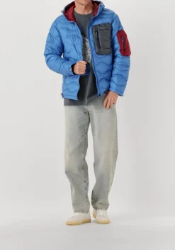 Heren PEAK PERFORMANCE e gewatteerde jas helium utility down hood jacket men