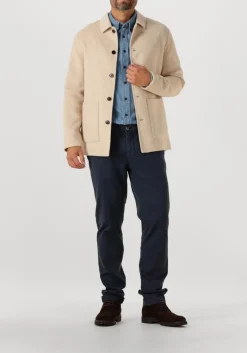 Heren PROFUOMO e casual overhemd shirt bttn down rlx denim