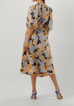 DAMES SECOND FEMALE e midi jurk marigold wrap dress