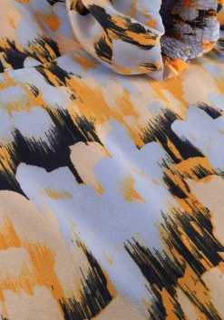 DAMES SECOND FEMALE e midi jurk marigold wrap dress