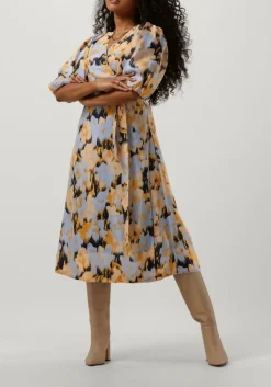 DAMES SECOND FEMALE e midi jurk marigold wrap dress