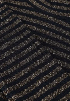 DAMES SUMMUM e tops & t-shirts turtle neck top lurex rib stripe