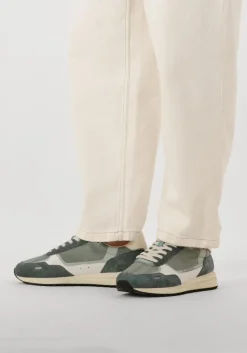 Heren WOOLRICH e lage sneakers retro sneaker man