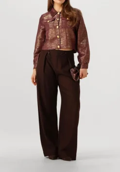 DAMES AMAYA AMSTERDAM gewatteerde jas lo jacket