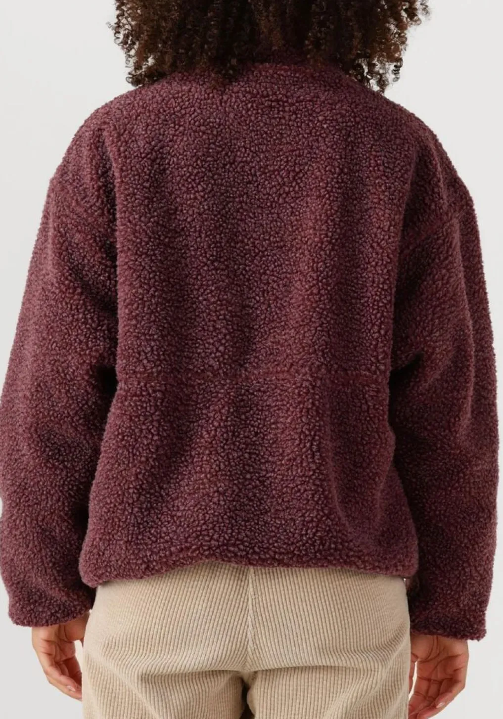 DAMES AMERICAN VINTAGE faux fur jas hoktown woman