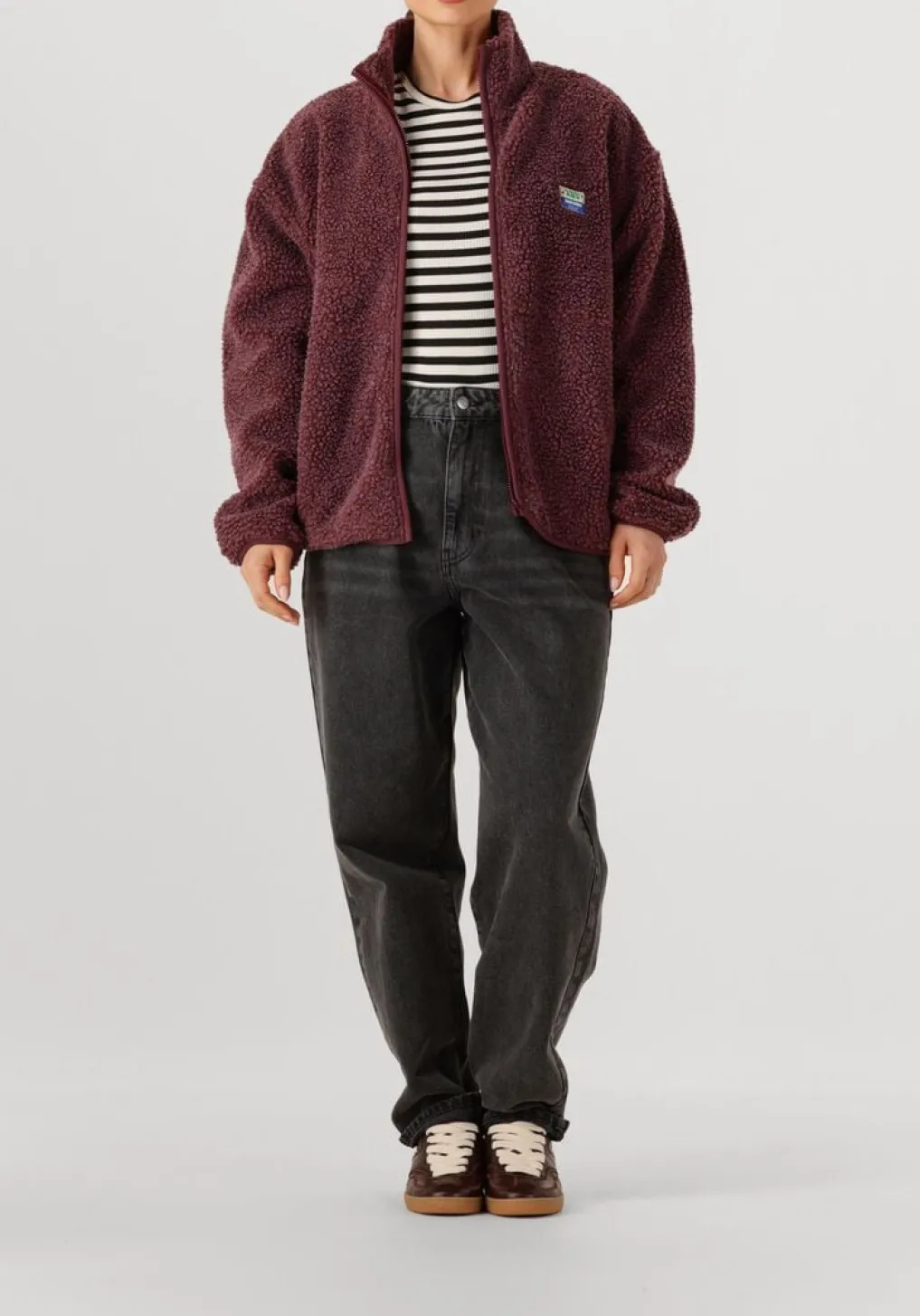 DAMES AMERICAN VINTAGE faux fur jas hoktown woman