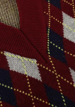 DAMES CO'COUTURE spencer row check vest