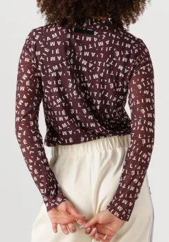 DAMES HAUTE L'AMITIÉ haute l'amitié top l'amitie mesh ls o-neck