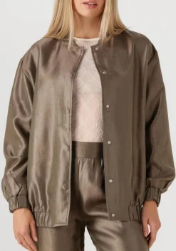 DAMES AIMEE THE LABEL bronzen blazer joy