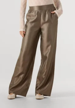 DAMES AIMEE THE LABEL bronzen wijde broek soleil