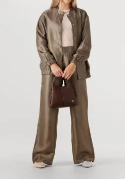 DAMES AIMEE THE LABEL bronzen wijde broek soleil