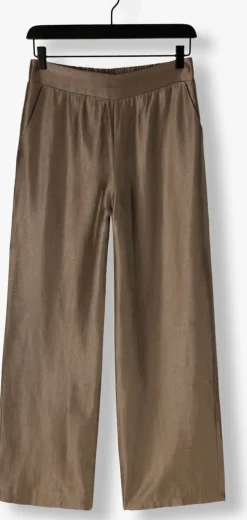 DAMES AIMEE THE LABEL bronzen wijde broek soleil