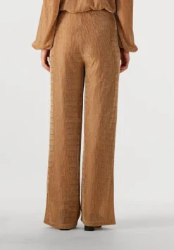 DAMES AMAYA AMSTERDAM bronzen wijde broek mikki