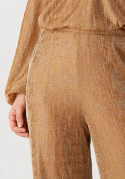 DAMES AMAYA AMSTERDAM bronzen wijde broek mikki