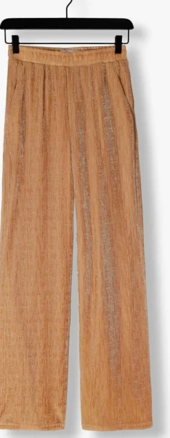 DAMES AMAYA AMSTERDAM bronzen wijde broek mikki