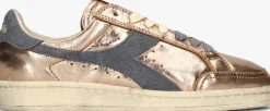 DAMES DIADORA HERITAGE bronzen lage sneakers prestige metal used
