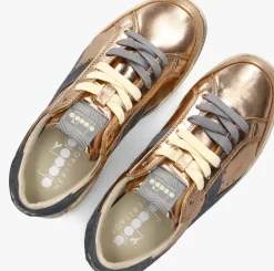 DAMES DIADORA HERITAGE bronzen lage sneakers prestige metal used