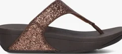 DAMES FITFLOP bronzen slippers x03