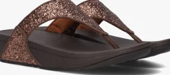 DAMES FITFLOP bronzen slippers x03