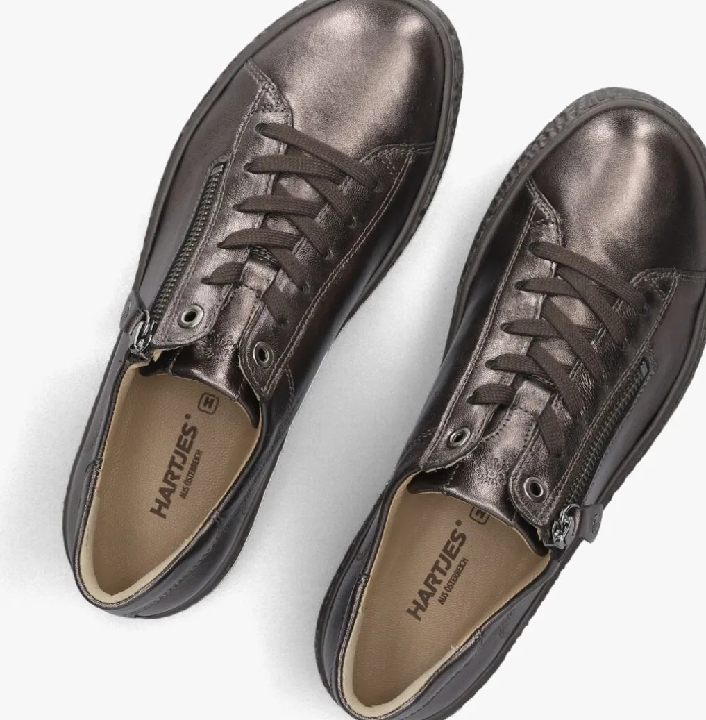 DAMES HARTJES bronzen lage sneakers 162.1402 phil