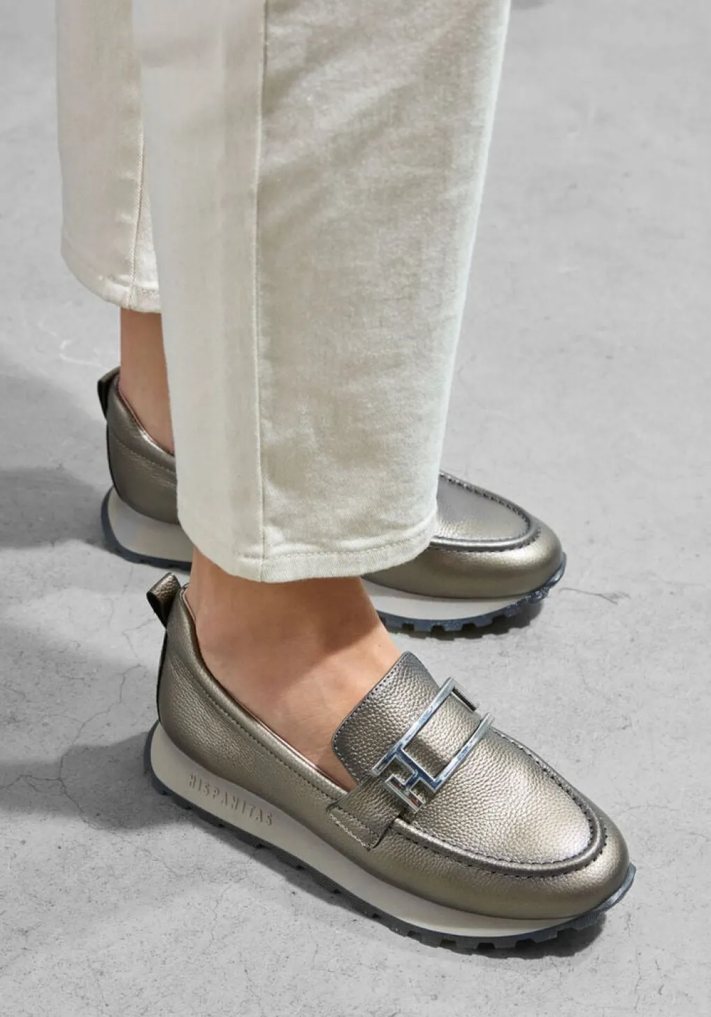 DAMES HISPANITAS bronzen instappers hi243621