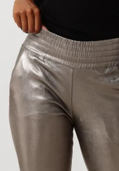 DAMES IBANA bronzen pantalon pinnie mettalic