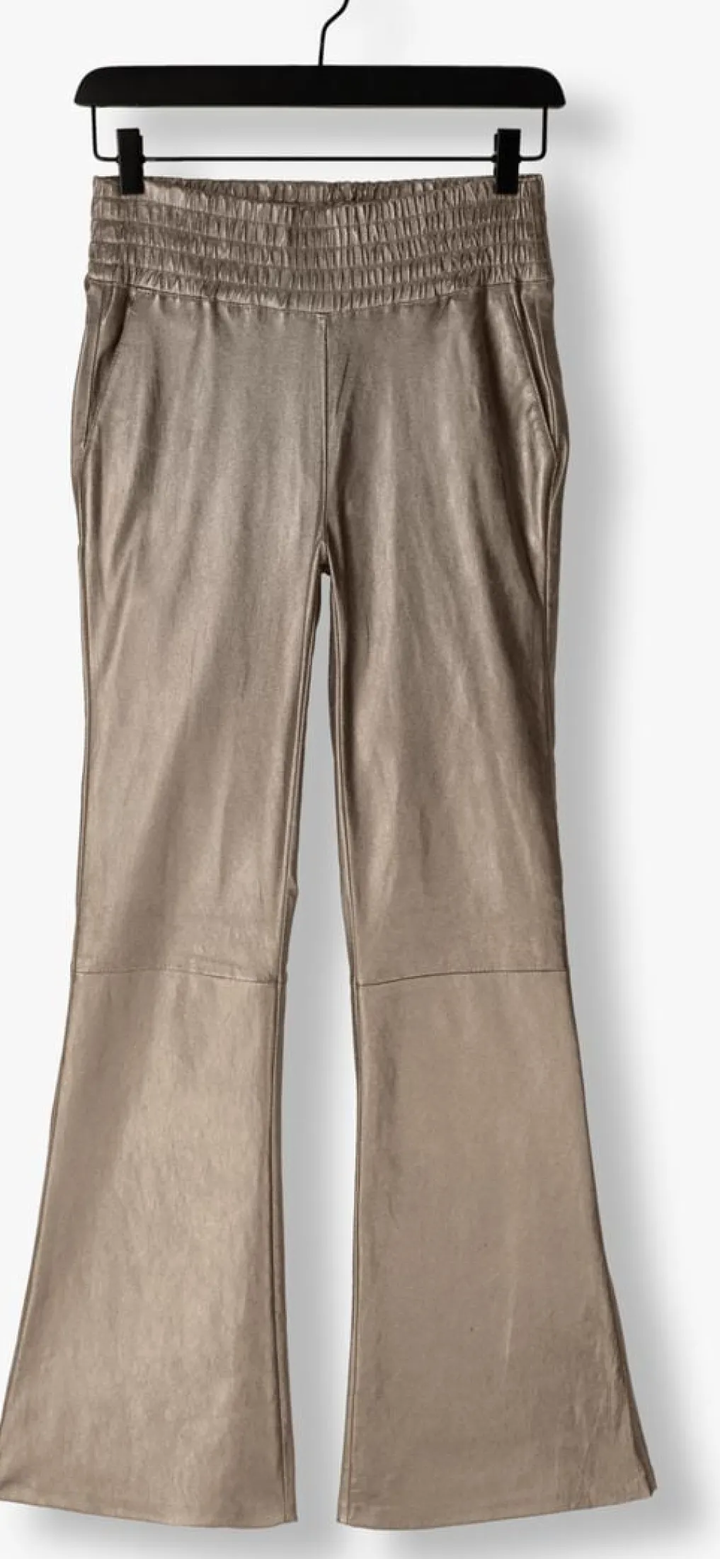 DAMES IBANA bronzen pantalon pinnie mettalic