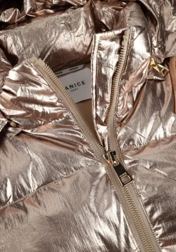 DAMES JANICE bronzen gewatteerde jas derrick