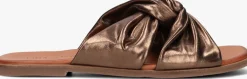 DAMES LINA LOCCHI bronzen slippers 126230477