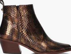 DAMES LODI bronzen enkellaarsjes koo5013