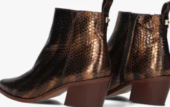 DAMES LODI bronzen enkellaarsjes koo5013