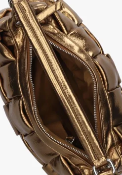 DAMES NÚNOO bronzen núnoo schoudertas lily braided recycled