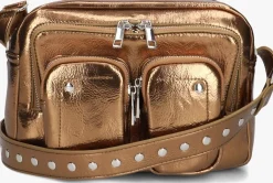 DAMES NÚNOO bronzen núnoo schoudertas ellie recycled