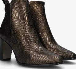 DAMES NOTRE-V bronzen enkellaarsjes 4838