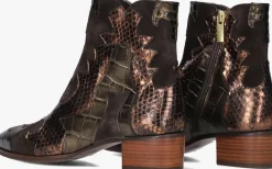 DAMES PERTINI bronzen enkellaarsjes 32709