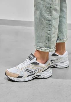 DAMES SAUCONY bronzen lage sneakers ride millennium w