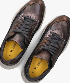 DAMES XSENSIBLE bronzen lage sneakers milau